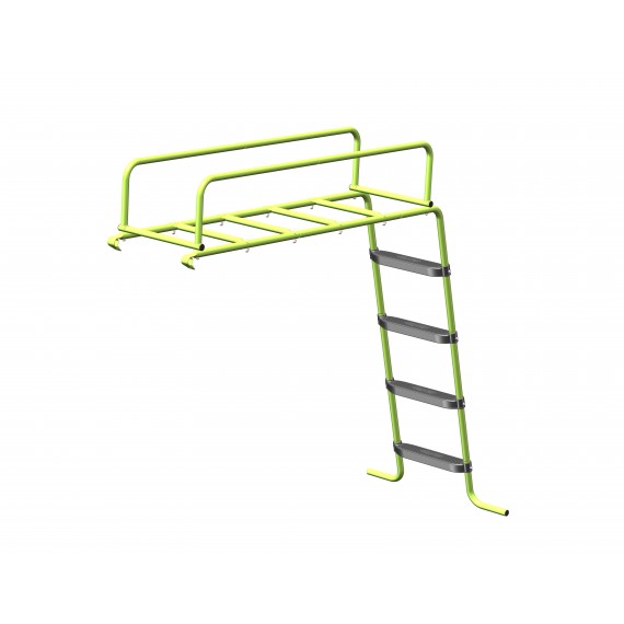 Barre per scimmie per cupola d'arrampicata 2.50 m