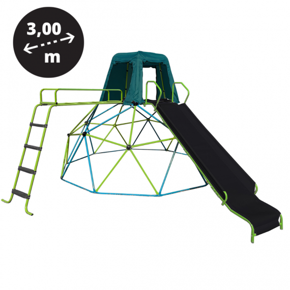 Parco giochi con cupola di arrampicata 3.00 m