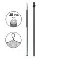 Montante completo Ø25 mm per tappeto elastico 360 e più Montante completo Ø25 mm per tappeto elastico 360 e più