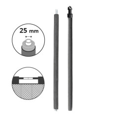 Montante completo Ø25 mm per tappeto elastico 250