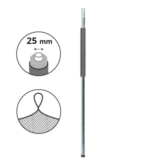 Montante inferiore Ø25 mm per tappeto elastico 366 e più