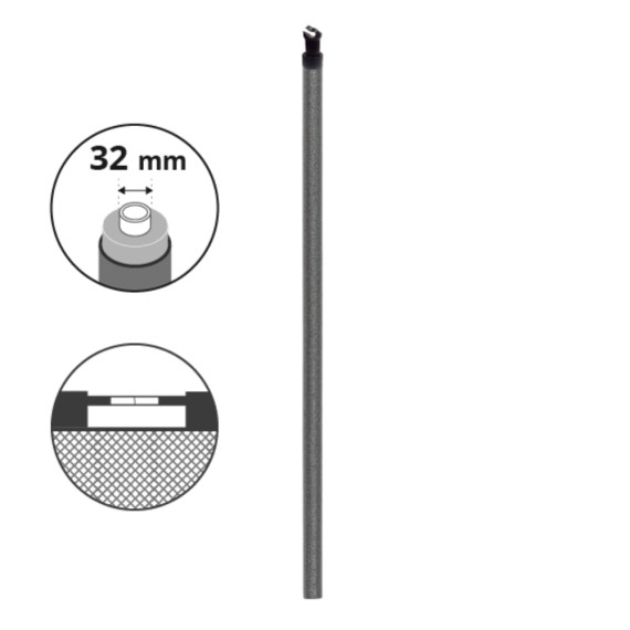 Montante superiore Ø32mm pour tappeto elastico 250