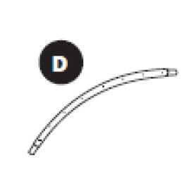 Arc de cercle armature Ovalie 430 - Pièce C