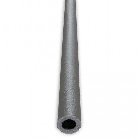 Tubo in gommapiuma grigia Ø 25 mm 