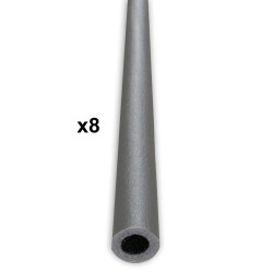 Set di 8 schiume universali per pali Ø25mm