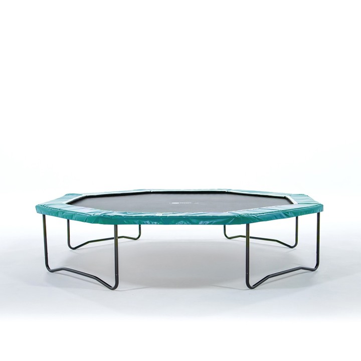 Tappeto elastico Octopulse 460  con cuscino verde.