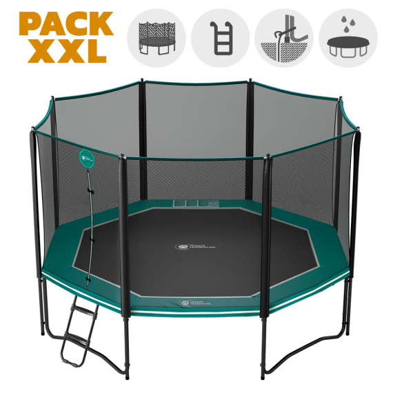 Tappeto elastico Octopulse 430 - Pack XXL - Verde Tappeto elastico Octopulse 430 - Pack XXL - Verde