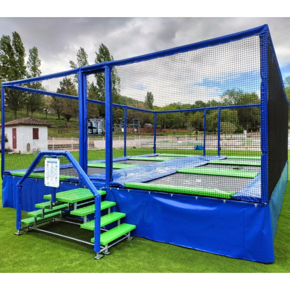 Upper Bounce, tappetino elastico di ricambio per trampolino rotondo da 6 4,9 m, con cinghie elastiche, durevole e resistente alle intemperie