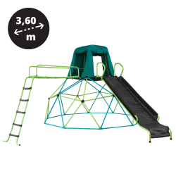 Parco giochi con cupola di arrampicata 3.60 m
