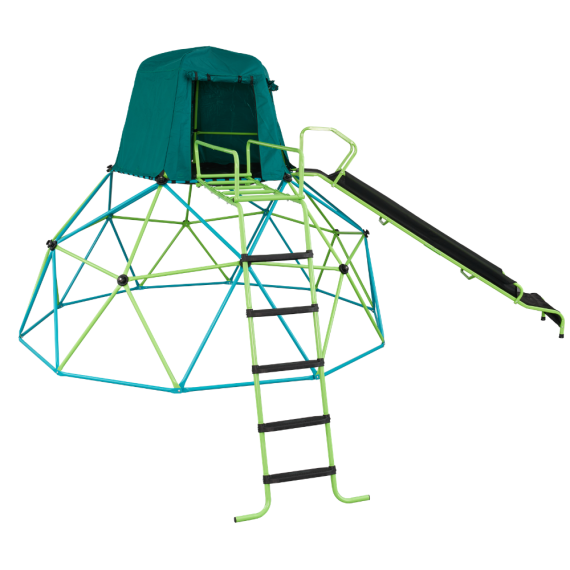 Parco giochi con cupola di arrampicata 3.60 m