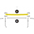 Arc armature Ovalie 360 - barre de renfort longueur