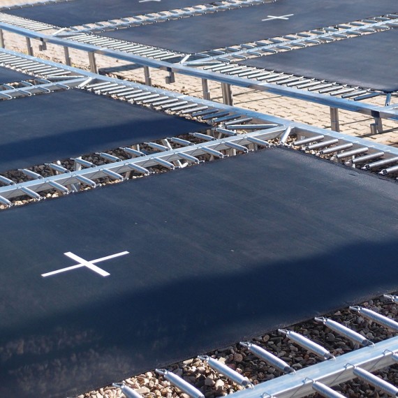 Tappeti elastici modulari AERÒ 265