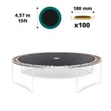 Telo salto tappeto elastico Ø 457 - 100 molle 180 mm