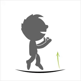Salto base sul tappeto elastico