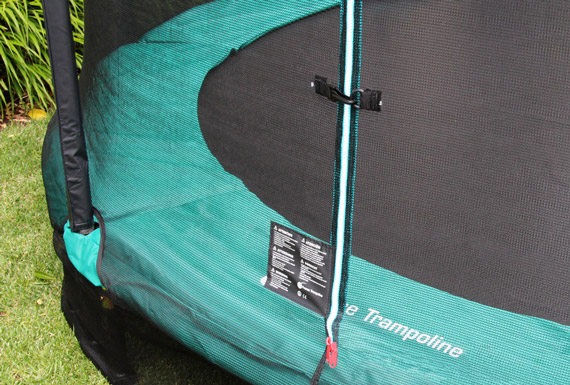 Manuale di istruzioni tappeto elastico Salt'In Ground con rete di protezione