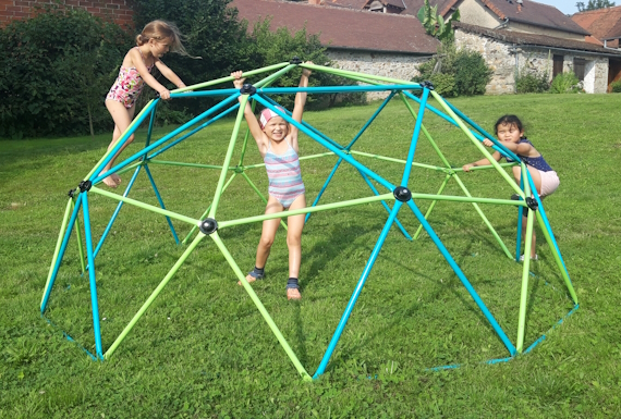 Cupola d'arrampicata 1,80 metri per bambini